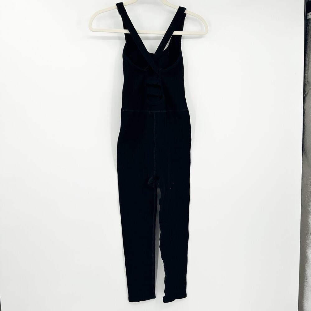 Free People Movement FP Womens Gym Free Throw Ribbed Onesie Yoga Jumpsuit Size L - Picture 6 of 8
